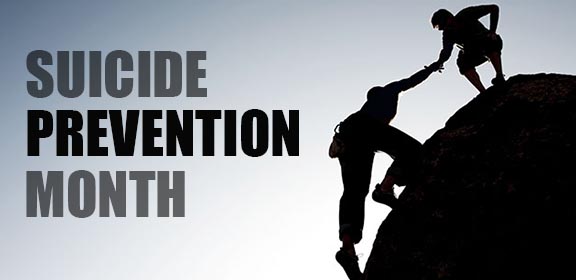 Events Planned for Suicide Prevention Month