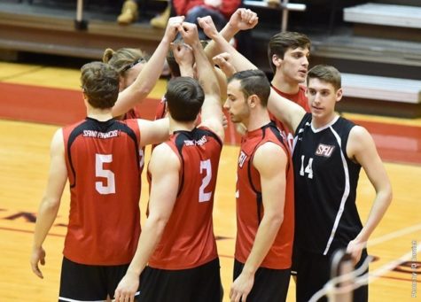 Upset of Penn State puts men’s volleyball on brink of first EIVA title