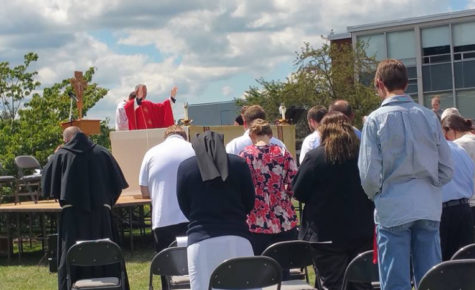 Fr. Malachi, opening mass, Fraley