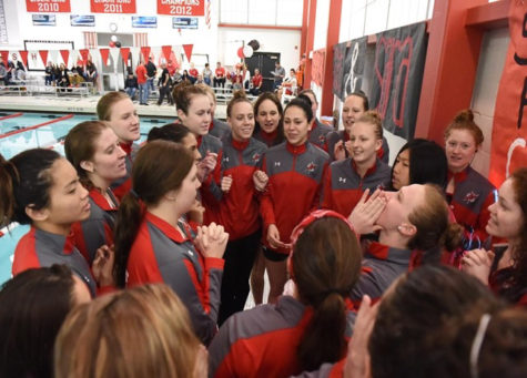 Swim Team Preps for NEC Championship