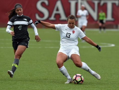 Women’s Soccer seeks third straight NEC Championship