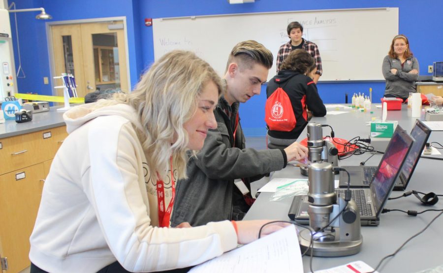 Saint Francis hosts high school students for Science Day