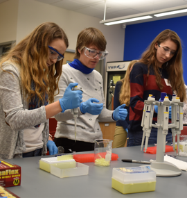 High school girls visit SFU for Women-in-Chemistry Day