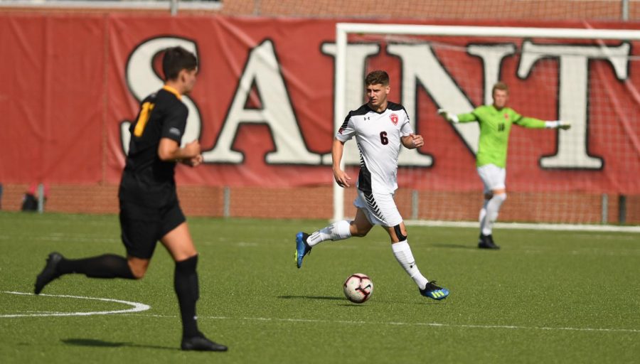 Men’s Soccer Knocks Off Previously Unbeaten Duquesne, 2-1