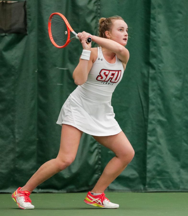 Yeo Named NEC Women’s Tennis Player and Rookie-of-the-Month