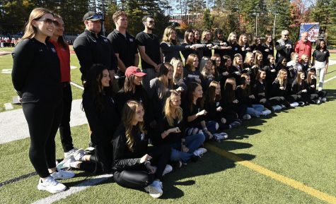 Women’s Track and Field Team Receives NEC Championship Rings