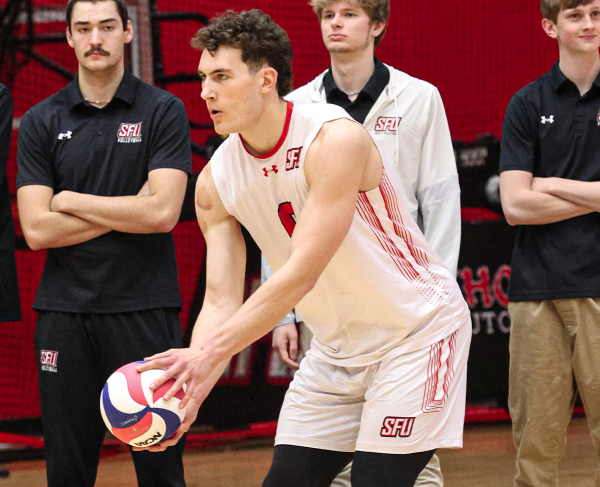 Men’s Volleyball Closes Historic Season with Loss in NEC Title Match