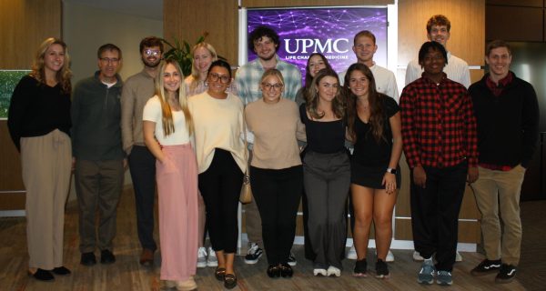 Communications, Marketing Students Visit Pittsburgh Post-Gazette and UPMC