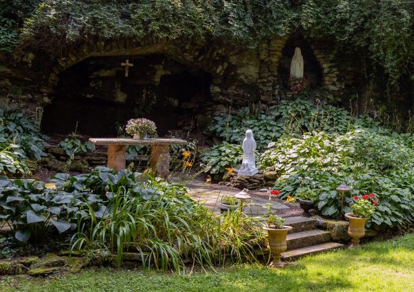 Improvements Made to Our Lady of Lourdes Grotto