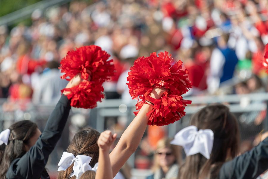 Cheerleading team to give fans glimpse of Nationals routine