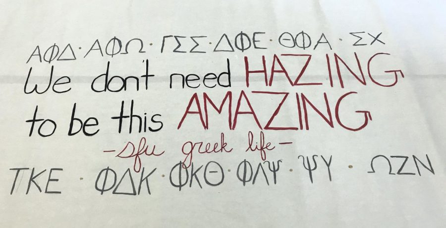 Campus Greeks Spread Message on Dangers of Hazing