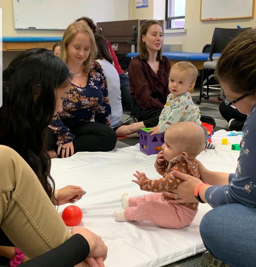 Occupational Therapy, Education Departments Host “Baby Day” Event