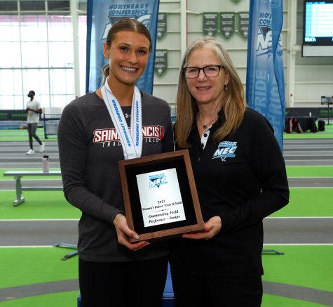 SFU Men Place Third, Women Fifth at 2023 NEC Indoor Track and Field Finals