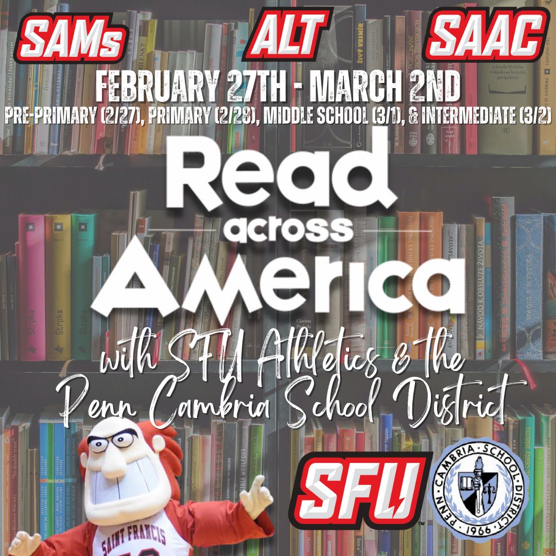 SFU Student-Athletes to Participate in “Read Across America”
