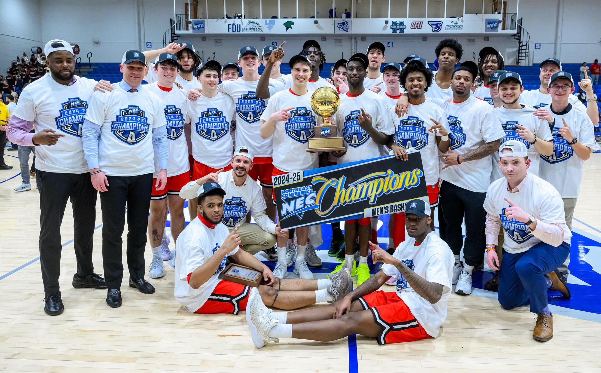 Men's Basketball Captures Northeast Conference Crown – Troubadour