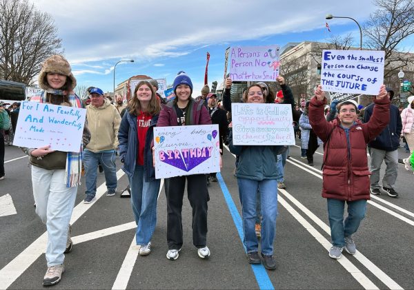 Students Attend Pro-Life March in Washington, D.C.