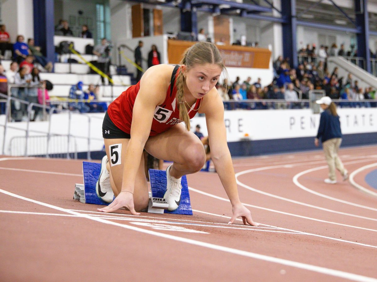 Track and Field Teams Compete at NEC Indoor Finals