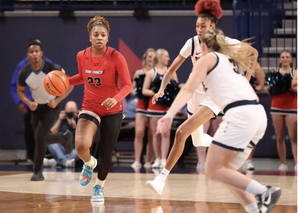 Women’s Basketball Drops Hard-Fought Decision to Stonehill on Senior Night