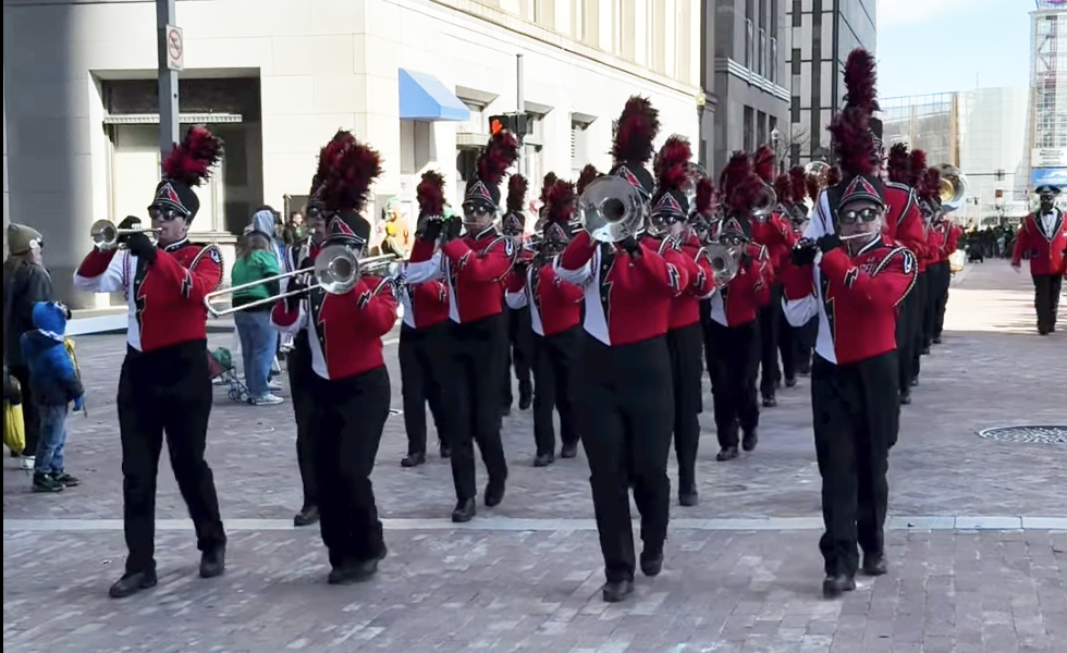 Red Flash Band Performs in Pittsburgh’s St. Patrick’s Day Parade
