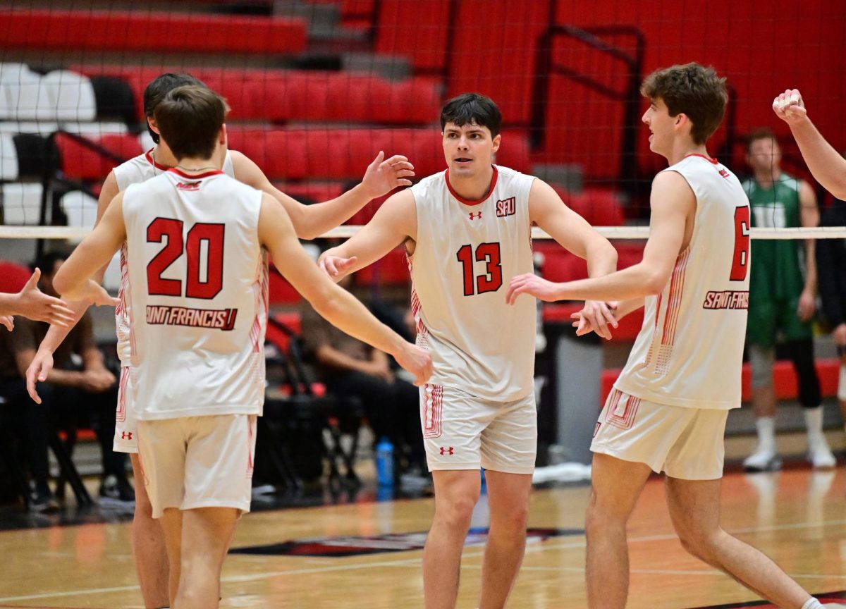 Men’s Volleyball Sweeps NEC Rival D’Youville
