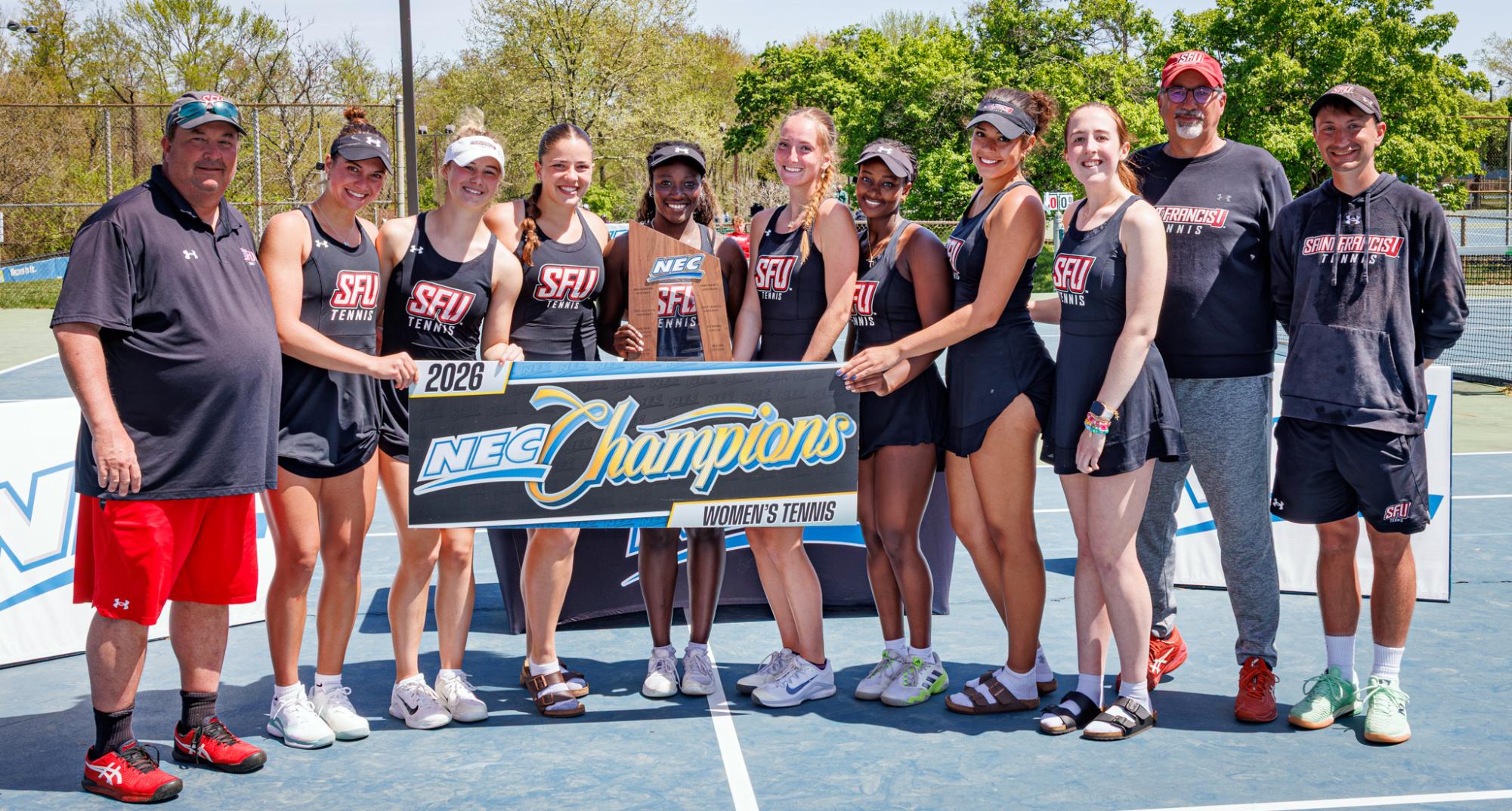 NEC Champion Women's Tennis Team to Compete at Virginia in NCAA Tournament
