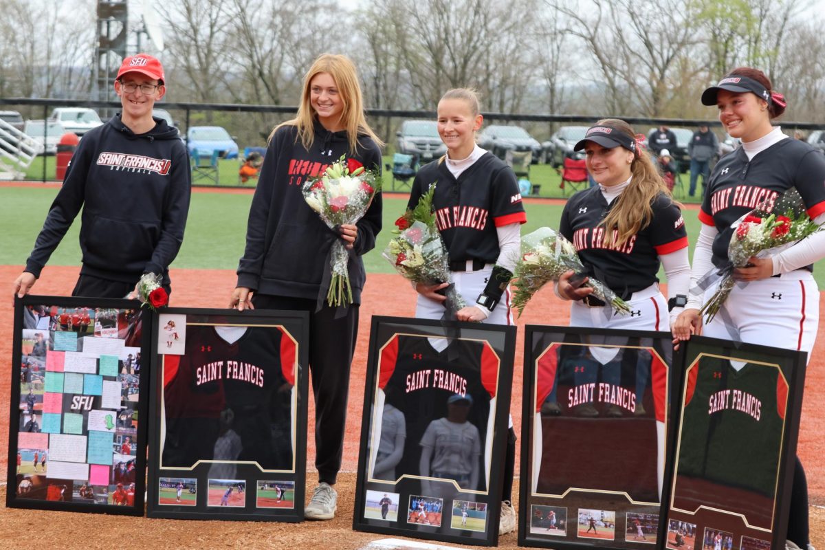 Softball Team Honors Senior Class